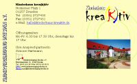 Kindergarten Dresden: Kinderhaus krea(k)tiv